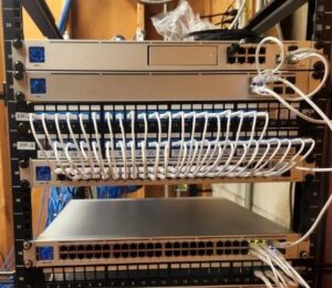 Category 6 Patch cabling from switch to patch panel