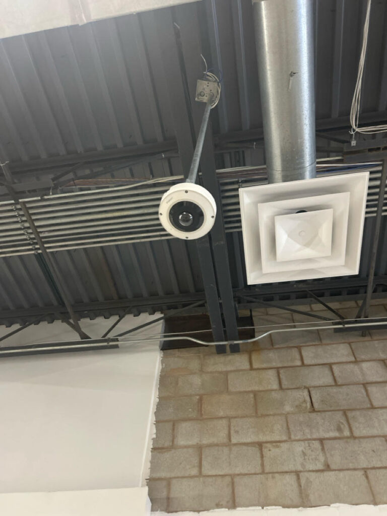 a CCTV camera installed by Shoreworx