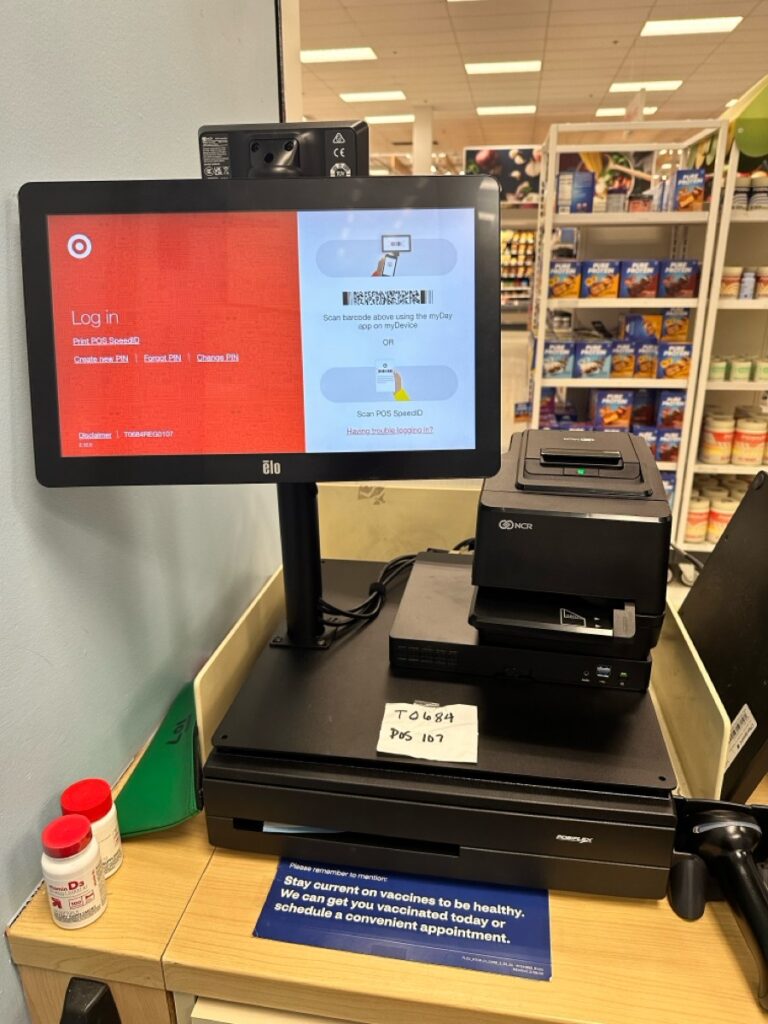 Picture of Point Of Sale Installation at customer store