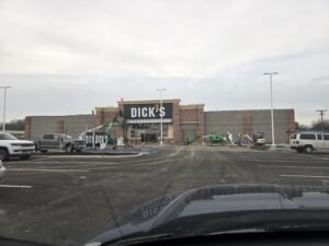 New Dicks Sporting Goods Store (front of store)